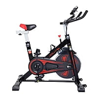 Lifelong LLF89 Fit Pro Spin Fitness Bike with 8Kg Flywheel, Adjustable Resistance, LCD Monitor and Heart Rate Sensor
