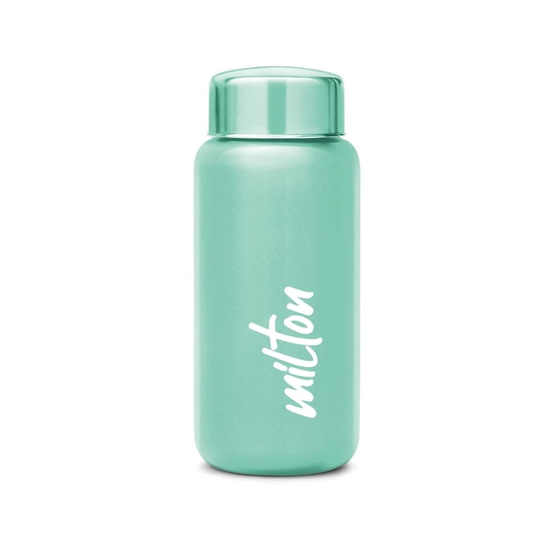 MILTON Aqua 500 Stainless Steel Water Bottle, 500 ml Single walled Leak Proof