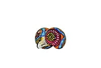 EELIKA Conch / Shankh handpainted Lord Jagannath Art || For Puja || home decor || gift for friends and family || set of 2 (Conch-4)