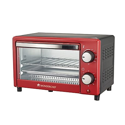 Wonderchef Oven Toaster Griller (OTG) Crimson Edge  9Litres 650W Bake Grill Roast