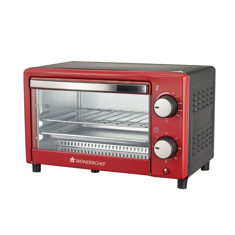 Wonderchef Oven Toaster Griller (OTG) Crimson Edge  9Litres 650W Bake Grill Roast