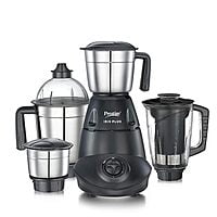 Prestige IRIS Plus 750 W Mixer grinder with 4 Jars 4 Super efficient stainless blades | Black