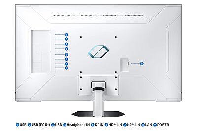 Samsung 43", Neo G7 UHD Gaming Monitor,144Hz, FreeSync Premium Pro, Smart Features,Odyssey G7