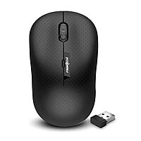 Frontech MS-0041 – Wireless optical mouse with 1000 DPI, ergonomic design, and smooth tracking for precise and comfortable daily use.