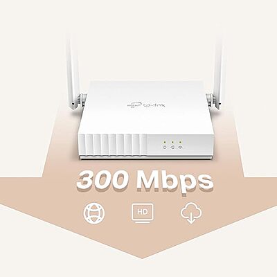 TP-Link 300 Mbps Multi-Mode Wi-Fi Router ,TL-WR820N