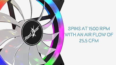 RedGear Turbo F-1 RGB Cooling Fan RedGear Turbo F-1 RGB Cooling Fan