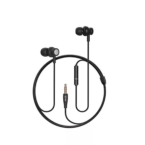 EVM HF-03 3.5mm Wired Earphone - Black