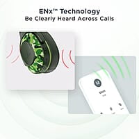 boAt Rockerz 425 Bluetooth Wireless On Ear Headphones Signature Sound, ENx Tech, ASAP Charge, 25H Playtime, Bluetooth V5.2, Dual Pairing with Mic