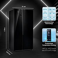 Godrej 564 L Multi Air Flow System, With Advanced Controls Frost Free Side-By-Side Refrigerator