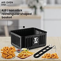 Havells Air Fryer Air Oven Digi 9 Pre-Set Menu 1500 Watt 2 Grill Rack