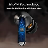 boAt Immortal 125 TWS in-Ear Earbuds w/up to 40 hrs Playtime, Quad Mics with ENx Tech, BEAST Mode with 40 ms Super Low Latency, ASAP Charge, IPX4 Resistance, RGB LED Lights, BT v5.3