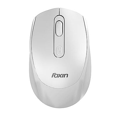 WIRELESS MOUSE FOXIN FLOW BT+2.4GHZ DPI (WHITE)