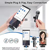 POR 2036 Dash 4 Speaker With Karaoke Mic Black 50W BT Speaker V 5.3/Wireless Karaoke