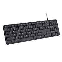 Portronics KI-Pad 3 Wired Gaming Keyboard – 104 Keys | USB Connection| Black | 1 Year Warranty