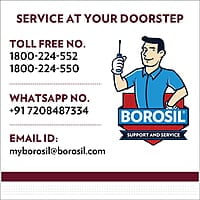 Borosil Masterblend Hand Blender, Electric Hand Blender, Single Speed Option, Stainless Steel Blades, For Whisking, Blending & Whipping, 250 W, Black