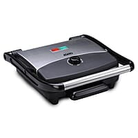 AGARO Elegant 1500-Watt Sandwich Maker with Non-Stick Grill Plates