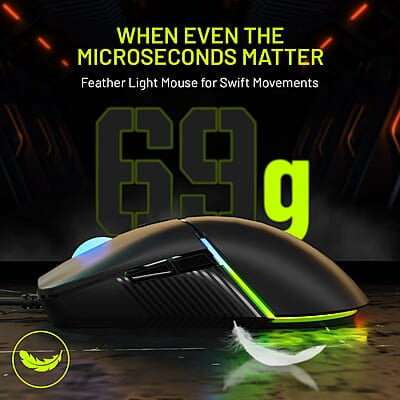 Archer Tech Lab Recurve 100 Wired Mouse Archer Tech Lab Recurve 100 Wired Mouse