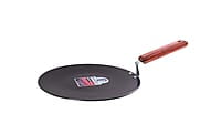 Wonderchef Ebony Roti Tawa 28cm Non Stick Tawa  4.06mm Wooden Handle