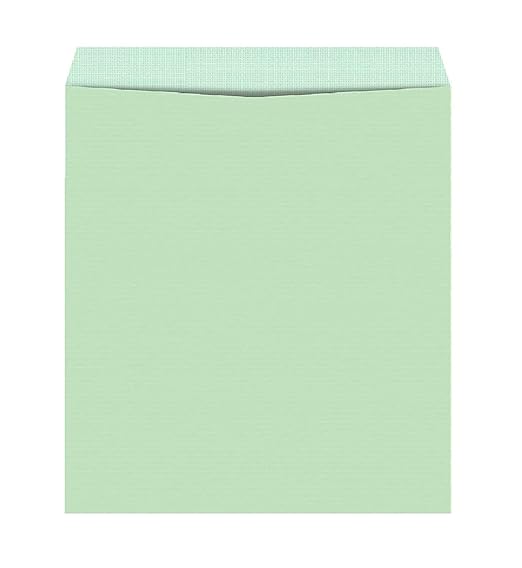 Green Cloth Cover Envelope