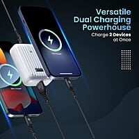 Portronics Zapcell 10k 10000mAh 22.5W Pocket Size Powerbank With Compact And Light Weight Design