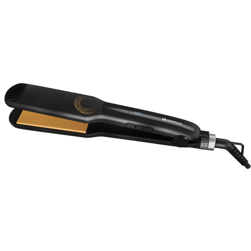 Havells HS4122 Keratin Wide Plate Hair Straightener with Digital Display & Adjustable Temperature
