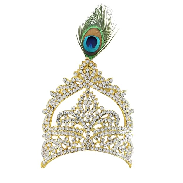 God,Goddess White Stone Crown