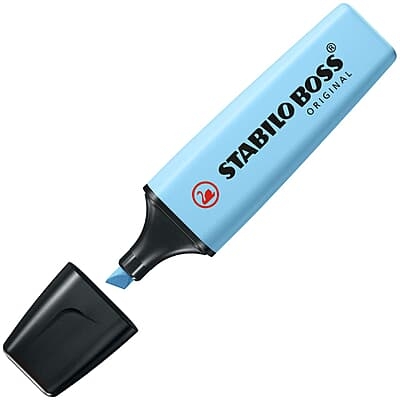 STABILO BOSS HIGH LIGHTER PASTEL BREEZY BLUE 70/112