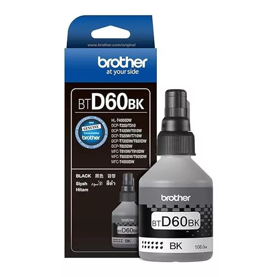 Brother D60BK Ink Bottle