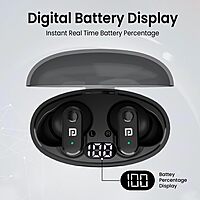 Portronics Twins S16 – TWS Earbuds, 24H Playtime, Black. Enjoy seamless connectivity, deep bass, and a comfortable fit. Perfect for music lovers and on-the-go lifestyles. Grab yours now!