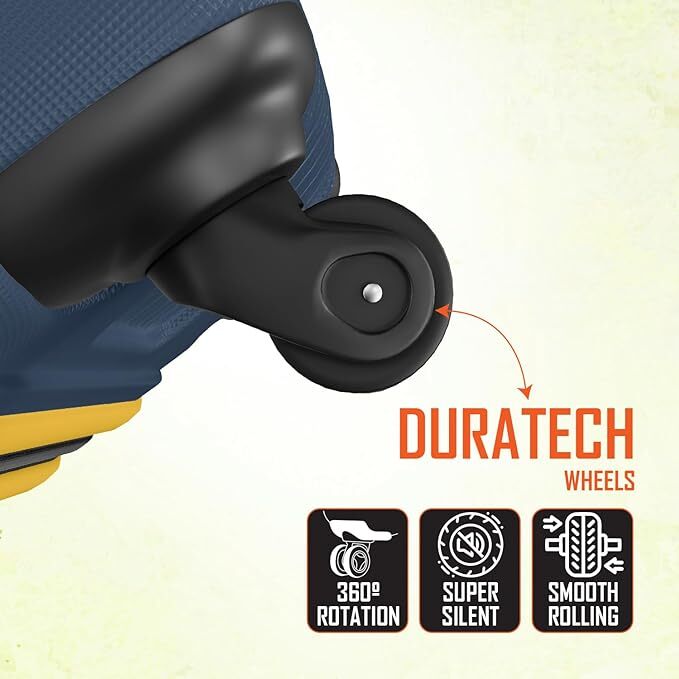 Safari Genius Alley Set of 3 (Cabin+ Medium + Large) Trolley Bags Hard Case Polypropylene