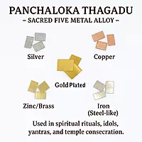 Panchaloga Thagadu - Gold, Silver, Copper, Zinc, lead (Five Metals)