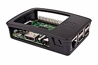Rpi 3 case (old tupe black color)
