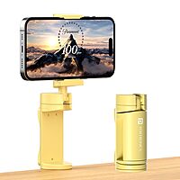 Portronics Mobot Clip – Yellow 360° Phone Stand offers versatile viewing angles with its adjustable design. Perfect for hands-free video calls, streaming, and more. Compact and portable for easy use.
