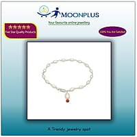 Silver Tied Artificial Pearl Bracelet