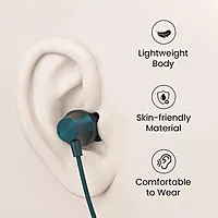 Portronics Conch Beat C Grey Earphones | Type-C, High-Quality Sound & Comfortable Design for Music Lovers