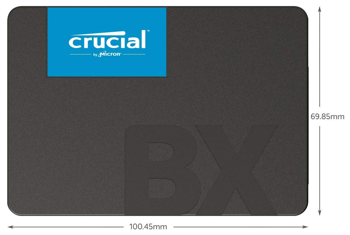 Open Box Crucial BX500 480GB 3D NAND SATA 6.35 cm (2.5-inch) SSD (CT480BX500SSD1)