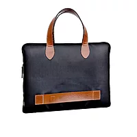 Portronics Elements Go 1 EnCase 101 Laptop Hand Bag – 15.6 Inch | Black | 1 Year Warranty