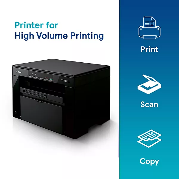 Canon MF3010 Digital Multifunction Laser Printer, Black
