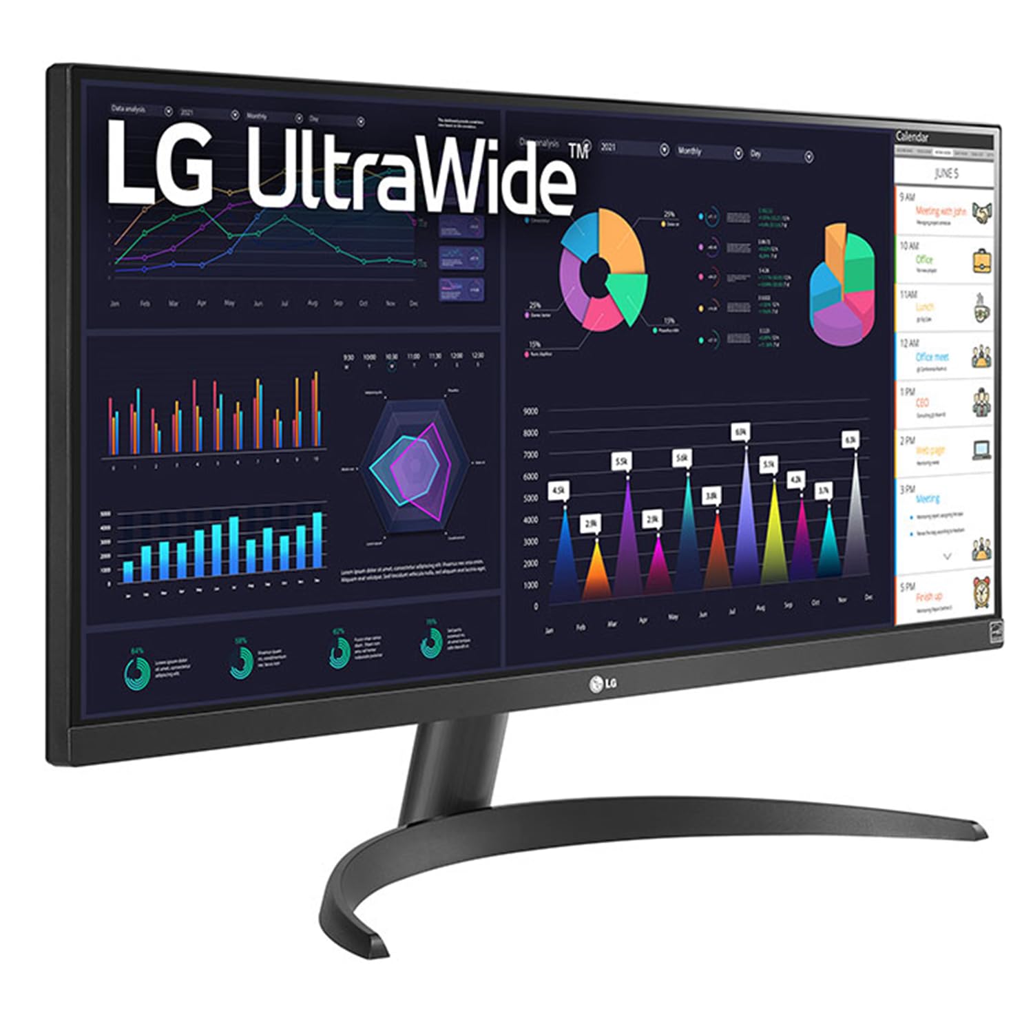 LG, 29 Inch UltraWide Full HD IPS Monitor, 29WQ500-B