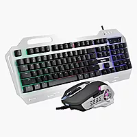 HAMMOK-SPARTAN RGB Gaming Keyboard Blue/Yellow features customizable RGB lighting, responsive keys, and a durable design for gamers. Enjoy a vibrant gaming experience with this stylish keyboard!