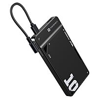 POR 2810 Luxcell UNO 10 Power Bank – 10000mAh | 22.5W PD Input & Output | Mach USB | Black