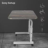 Portronics Buddy D – Laptop Table (Black, Wooden) combines style and functionality, offering comfort and durability for your workspace needs.