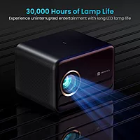 Portronics Beem 460 Smart LED Projector – 1080p Full HD | 4000 Lumens | Streaming Apps (Netflix, Prime Video, Hotstar) | Automatic Focus & Auto Keystoning | Black