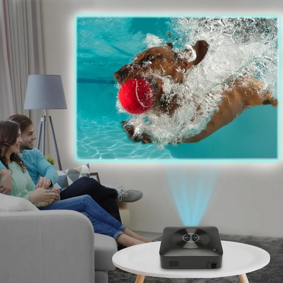 TONZO Android FHD Projector, 1080p Native, 4K Support, Movie Box 13
