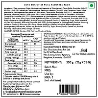 SMOOR Luxe Treat Gift Pack Chocolate Truffles Gift Box Special Occasions Box of 25 (300g)