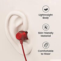 Portronics Conch Kappa – 3.5mm Earphones, Mic, Black. Enjoy clear sound and hands-free calling with these stylish earphones. Perfect for music lovers and on-the-go convenience.