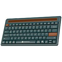 Portronics Bubble Dock 2.0 Bluetooth + Wireless Keyboard – Multimedia Keys | Green | 1 Year Warranty