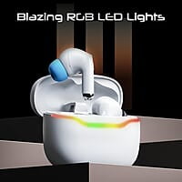 boAt Immortal 125 TWS in-Ear Earbuds w/up to 40 hrs Playtime, Quad Mics with ENx Tech, BEAST Mode with 40 ms Super Low Latency, ASAP Charge, IPX4 Resistance, RGB LED Lights, BT v5.3