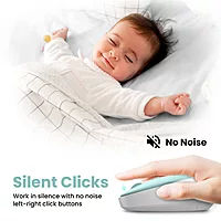 Portronics Toad 27 Wireless Mouse – Silent Buttons | 2.4GHz with USB Nano Dongle | Adjustable DPI Button | Auto Power Saving Mode | PC, Mac & Laptop Compatible | Green