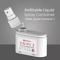 Portronics Swipe 3 Screen & Camera Cleaner – White offers effective cleaning for screens and cameras, ensuring a streak-free shine.